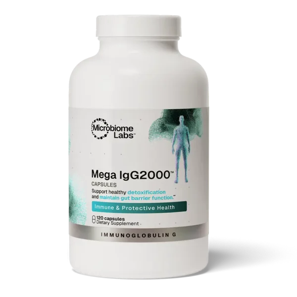 Mega IgG2000 Capsules - Gut Toxin Binding Support