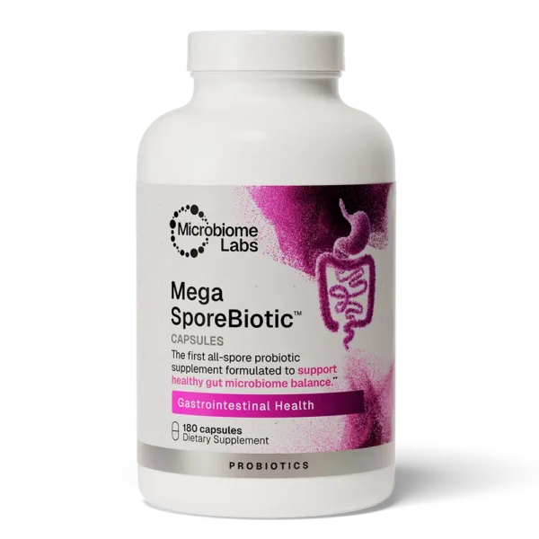 MegaSporeBiotic 180 Front