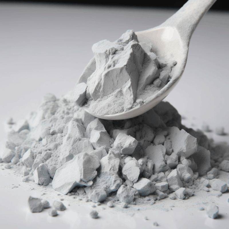 Zeolite and Spoon