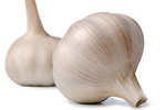 Garlic contains allicin - a highly potent bacteria-killing compound.