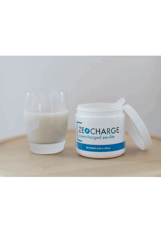 ZeoCharge zeolite mixed in Water