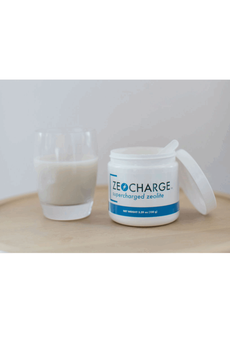 ZeoCharge zeolite mixed in Water